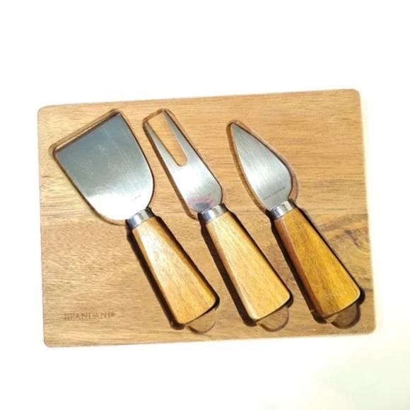 Italian Brandani 4 Pc Cheese Knife Set - Picture 6 of 6